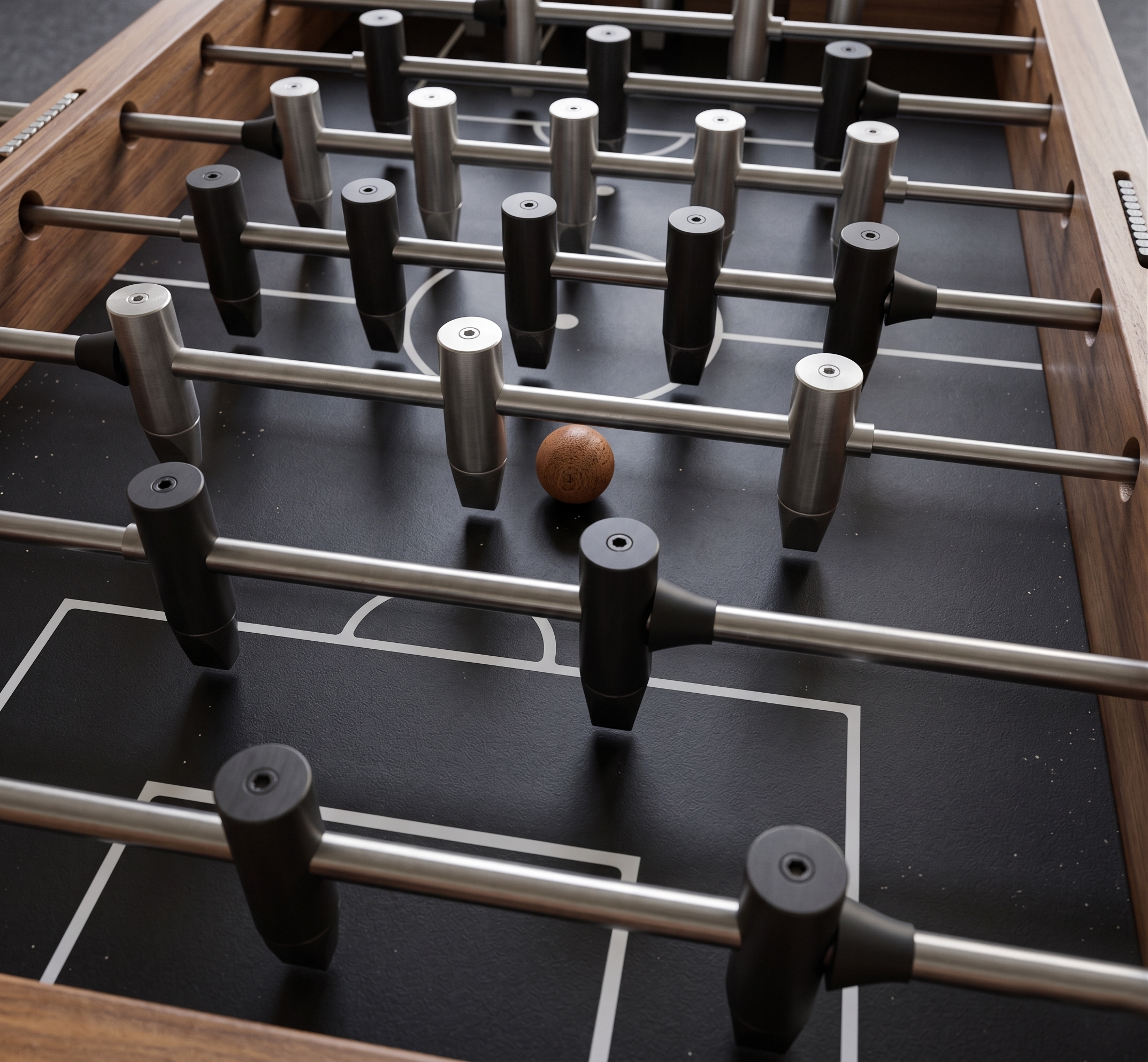 Elevated Foosball - Detail
