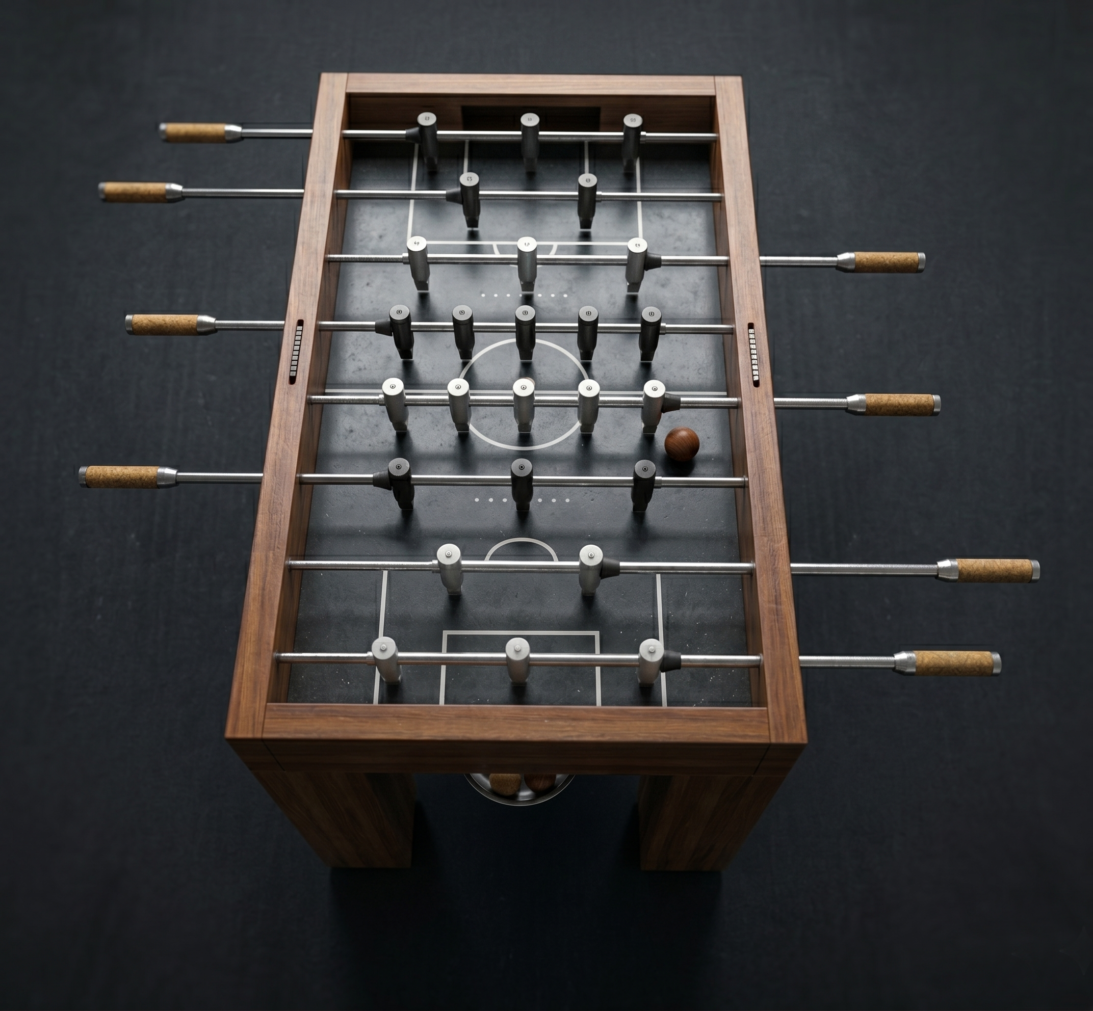 Elevated Foosball - Top View