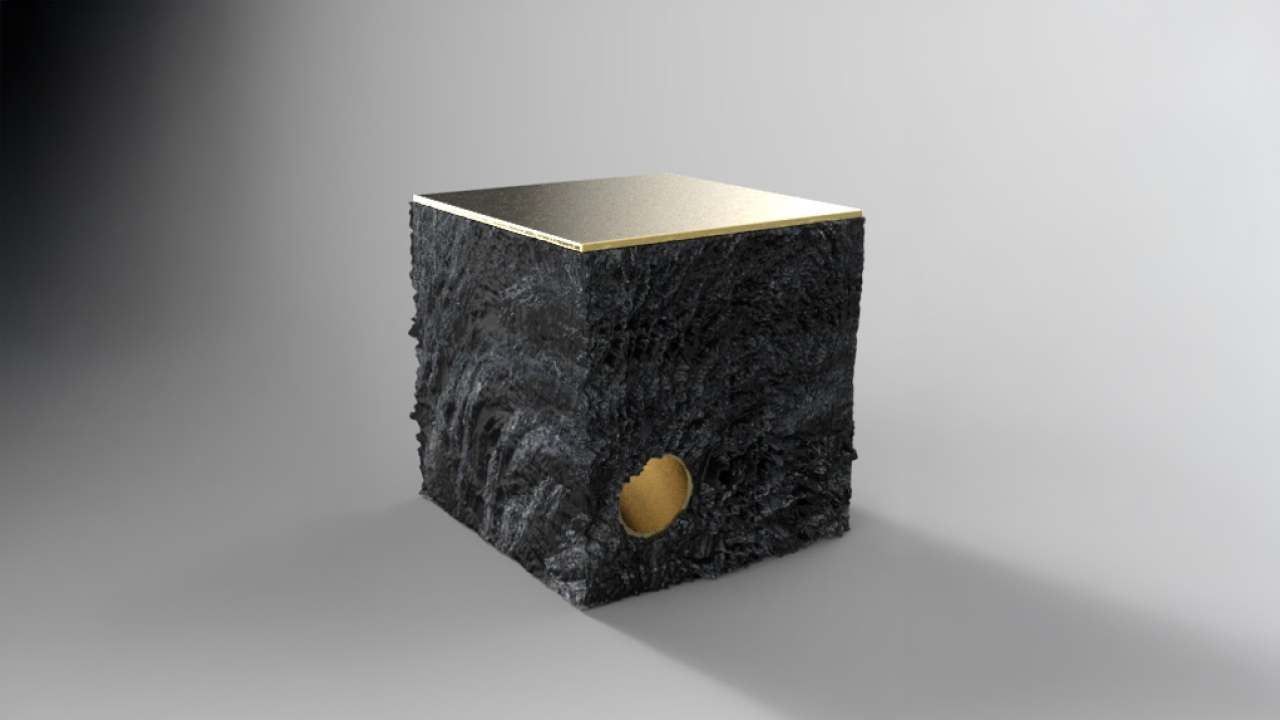 Lava and Gold detail