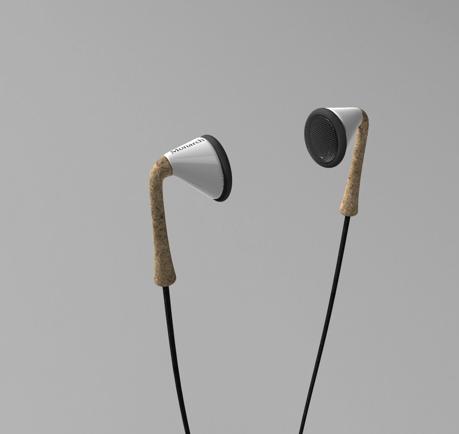 Monarch ceramic cork in-ear